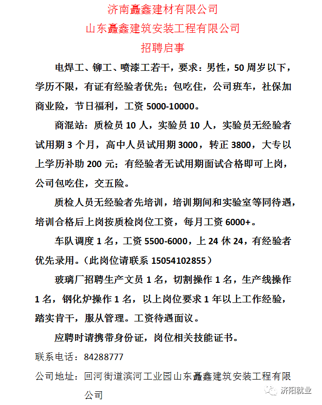 济阳最新招聘动态与人才市场分析概览