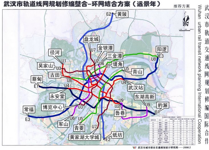 武汉地铁最新规划图，塑造未来城市交通蓝图展望